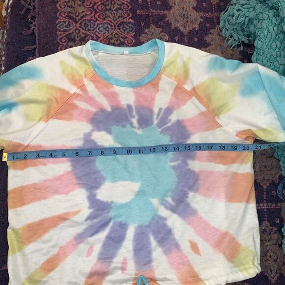 NEW TIE DYE SWEATSUIT OR LOUNGEWEAR JOGGERS SET OR PAJAMAS - TOP & PANTS - Picture 3 of 6